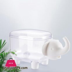 Cotton Swab Storage Box Sheep Elephant Dust proof Toothpick Holder Organizer