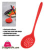 Silicone Slotted Spoon Multifunction Soft Ladle Strainer Food Grade High Temperature Resistant Kitchen Utensil