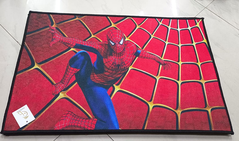 Spiderman Living Room Rug Non-slip Doormat Entrance Door Mat 100 x 150 CM