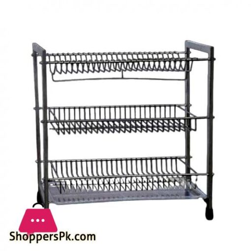 ESS9914 3 Layer Plate Rack Stainless Steel