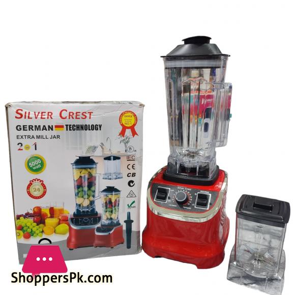 Silver Crest 2 in 1 4500W Big Powerful Smoothies Blender-Commercial Blend