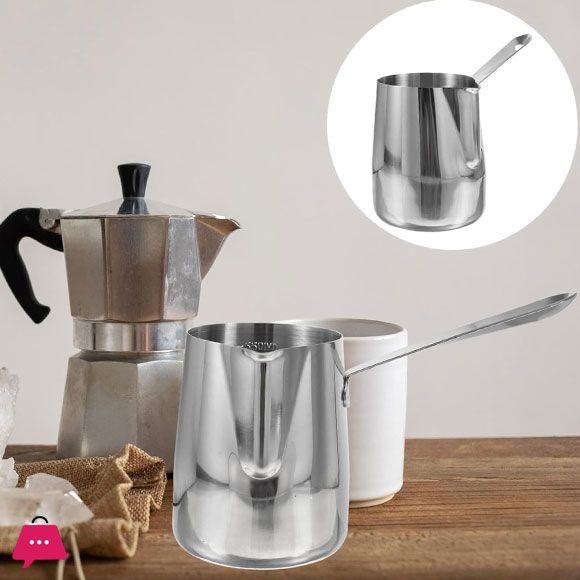Stainless Steel Turkish Coffee Pot in Pakistan