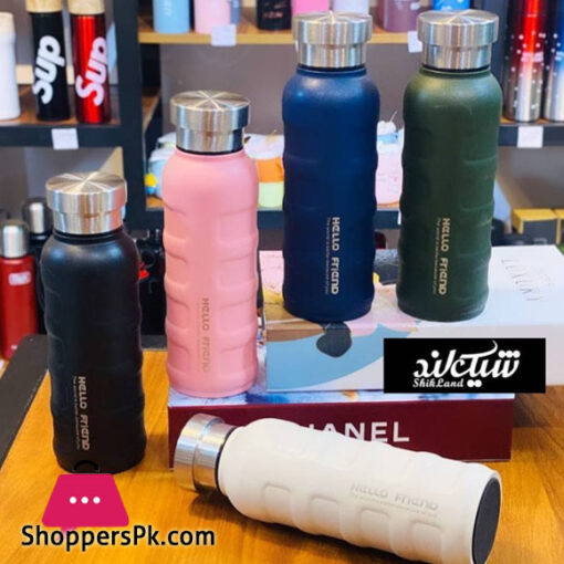 High Quality Matte Colors and Screw Lid Water Bottle 500ML