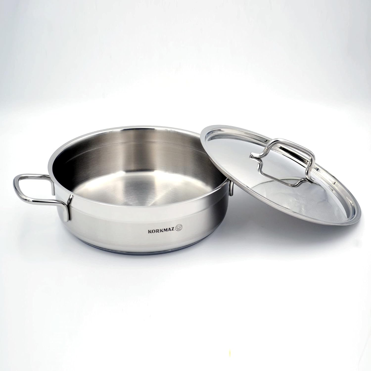 Buy Saflon Safinox Flavia Stainless Steel Deep Cooking Pot + Steel Lid  Induction Ready and Dishwasher Safe - 26 CM at Best Price in Pakistan