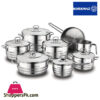 Korkmaz Astra Grande 14 Pcs Cookware Set KA1091