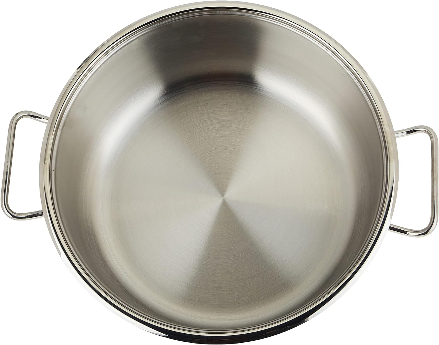 Korkmaz Mega Low Casserole 28X11 6.5L Silver Turkey Made