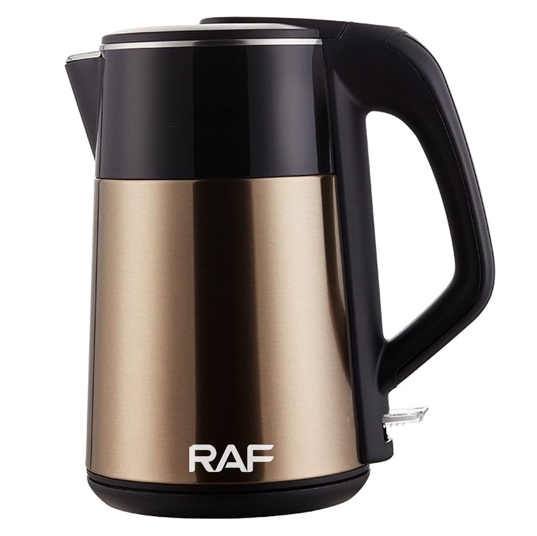 RAF R-7819 Electric Kettle 2.5 Ltr Concealed – Plastic+Steel Double Layer Body