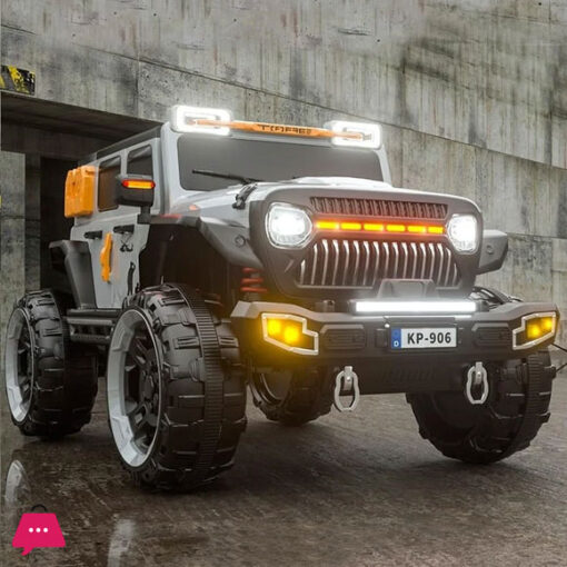 JIN 12V 4 Wheel Drive Electric Battery Powered Ride ON Jeep KP 906