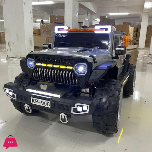 JIN 12V 4 Wheel Drive Electric Battery Powered Ride ON Jeep KP 906