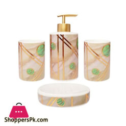 Luxury Ceramic Bath Set of 4 Pcs