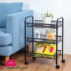 3 Tier Metal Rolling Storage Organizer Cart