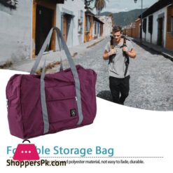 Foldable Storage Bag Waterproof Luggage Bag Travel Shopping Bag Men Women