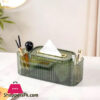 Acrylic 2 In 1 Tissue Box - 1 Piece