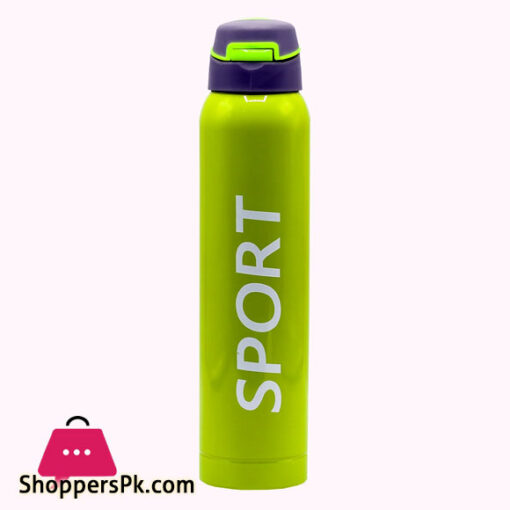 Sports Water Bottle Green 500 Ml 1 Piece