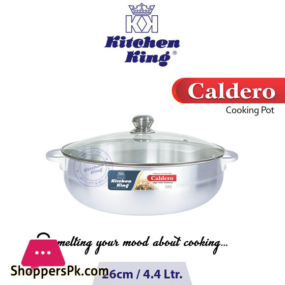 Kitchen King Caldero Pot Glass Lid 26cm