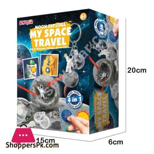 Space Travel 4 In 1 Moon Explore Set Embark On An Interstellar Adventure Moon Explore MY Space Travel STEM Toys for kids