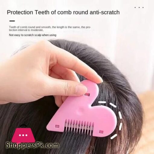 The vechase Hair Cutting Comb With Blade Bangs Hair Trimmer Pubic Hair Remover Razor Trimming Tools For everyone Kids hait cutting comb