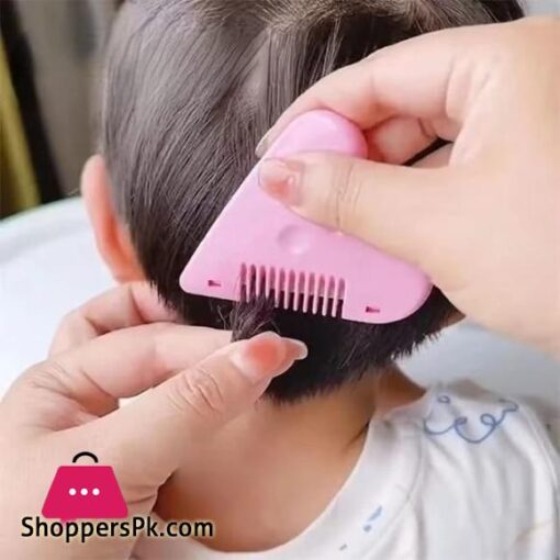 The vechase Hair Cutting Comb With Blade Bangs Hair Trimmer Pubic Hair Remover Razor Trimming Tools For everyone Kids hait cutting comb