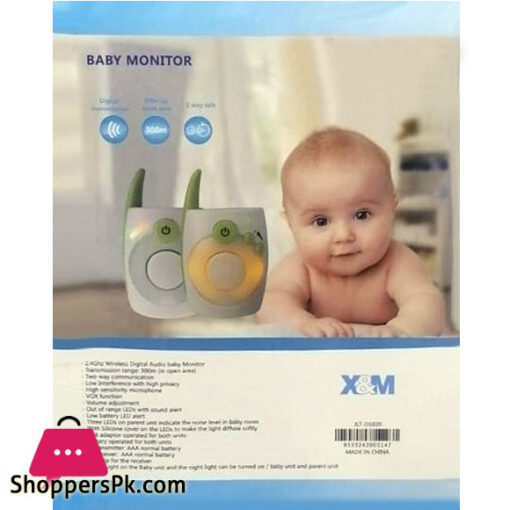 2.4Ghz Wireless Digital Audio Baby Monitor