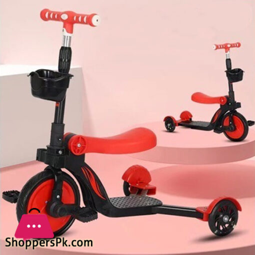 3 in 1 Multi-Functional Tricycle - Balance Wheel Scooter and Fire Scooter