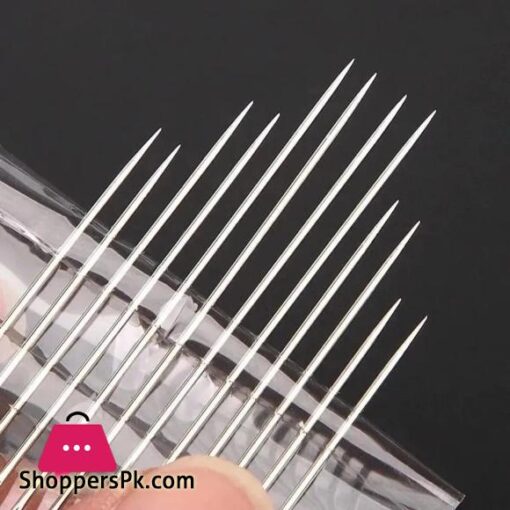 3012Pcs Blind Sewing Needle Elderly Side Hole Stainless Steel Self Threading Needle For Stitching Pin Household DIY Sewing Tool