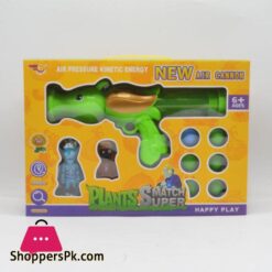 Air Pressure Blaster Toy with Zombie