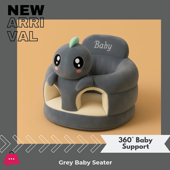 Baby New Support Seat Soft Plush Chair Learning To Sit Stuffed Doll Toys Cartoon Travel Seat