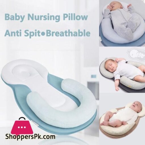 Baby Sleep Positioner Safe Comfortable Sleeping Aid Reduce Rolling and Improve Sleep Soft and Supportive Baby Sleep Aid Cushion Safe Sleep for Babies Anti Roll Baby Sleep Positioner Best Baby Sleep Positioning Device