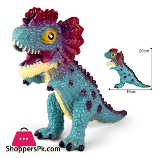 Dinosaur Toys For Kids Simulation Dinosaur Soft Rubber Animal Model Toy With Sound For Boys Girls Gifts