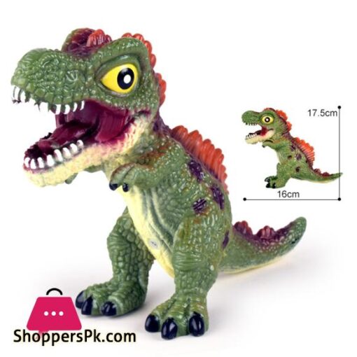 Dinosaur Toys For Kids Simulation Dinosaur Soft Rubber Animal Model Toy With Sound For Boys Girls Gifts