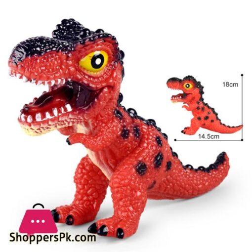 Dinosaur Toys For Kids Simulation Dinosaur Soft Rubber Animal Model Toy With Sound For Boys Girls Gifts