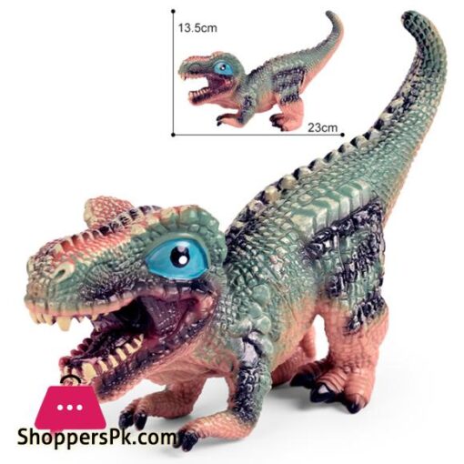 Dinosaur Toys For Kids Simulation Dinosaur Soft Rubber Animal Model Toy With Sound For Boys Girls Gifts