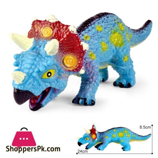 Dinosaur Toys For Kids Simulation Dinosaur Soft Rubber Animal Model Toy With Sound For Boys Girls Gifts