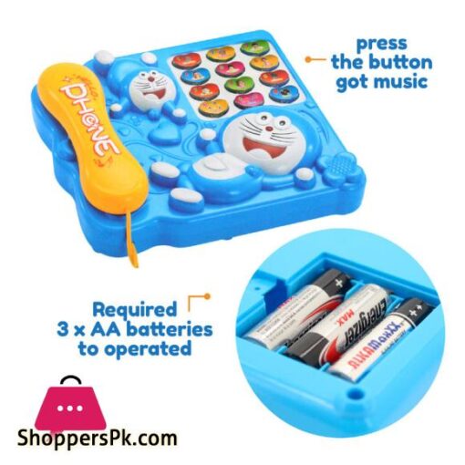 Doraemon Lights and Music Telephone