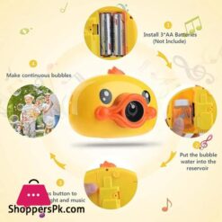 Duck Bubble Camera