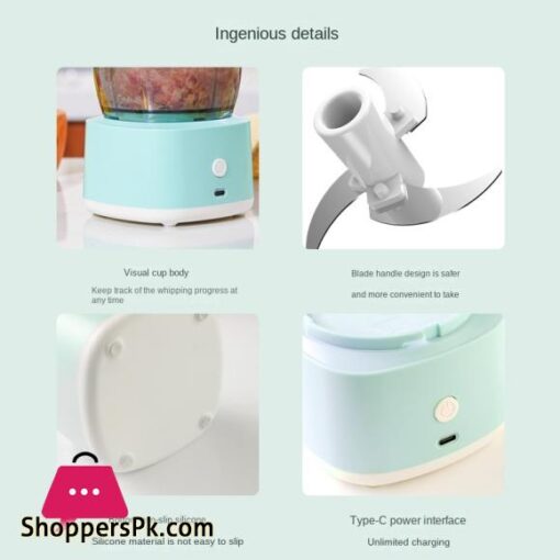 Food Processor Portable Mixer Grinder Multicolor