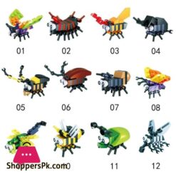 Insects Block 12Pcs For KIds