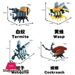 Insects Block 12Pcs For KIds