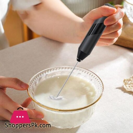 Poruis Electric Milk Foam Mixer Egg Beater Electric Milk Frother Kitchen Coffee Egg Stirring Tools