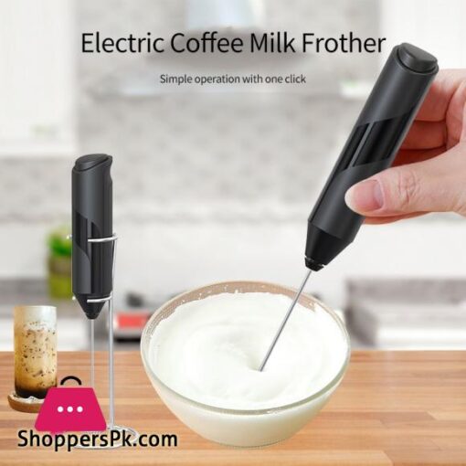 Poruis Electric Milk Foam Mixer Egg Beater Electric Milk Frother Kitchen Coffee Egg Stirring Tools