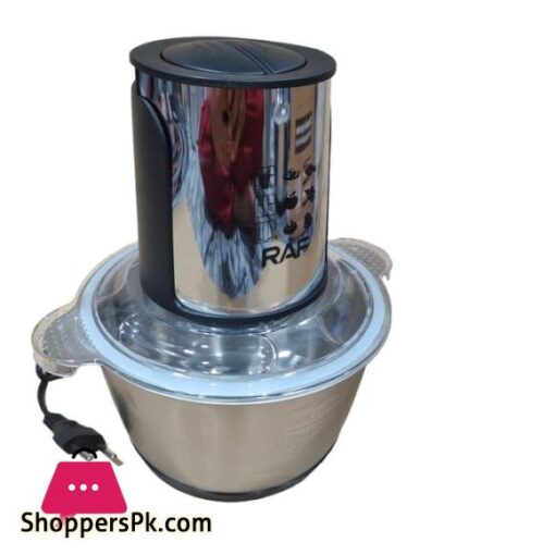 RAF Food Processor Meat Grinder Meat Chopper 2 L Capacity 1000W Powerful Motor Stainless steel