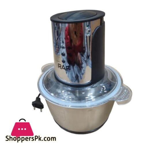 RAF Food Processor Meat Grinder Meat Chopper 2 L Capacity 1000W Powerful Motor Stainless steel