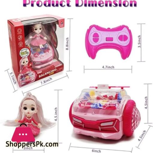 Remote control Doll car with music and lighting toy fir kids This Product has a Good Finishing