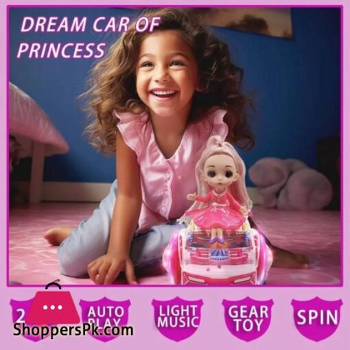 Remote control Doll car with music and lighting toy fir kids This Product has a Good Finishing