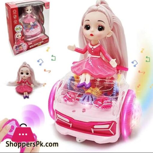 Remote control Doll car with music and lighting toy fir kids This Product has a Good Finishing