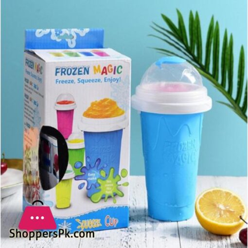 Slushy Cup Slush Maker Instant Ice Maker Cup for Hot Summers Instant Freezqe Cup for Beverages and Cold Drinks Ice Cream maker