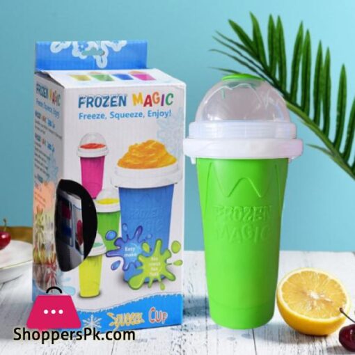 Slushy Cup Slush Maker Instant Ice Maker Cup for Hot Summers Instant Freezqe Cup for Beverages and Cold Drinks Ice Cream maker