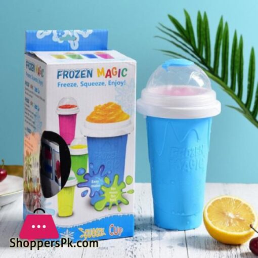 Slushy Cup Slush Maker Instant Ice Maker Cup for Hot Summers Instant Freezqe Cup for Beverages and Cold Drinks Ice Cream maker