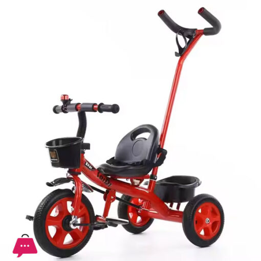 Tricycle Stroller 3 Wheel Pedal Bike 4 in 1 - Children Tricycle With Push Handle 3-5 years