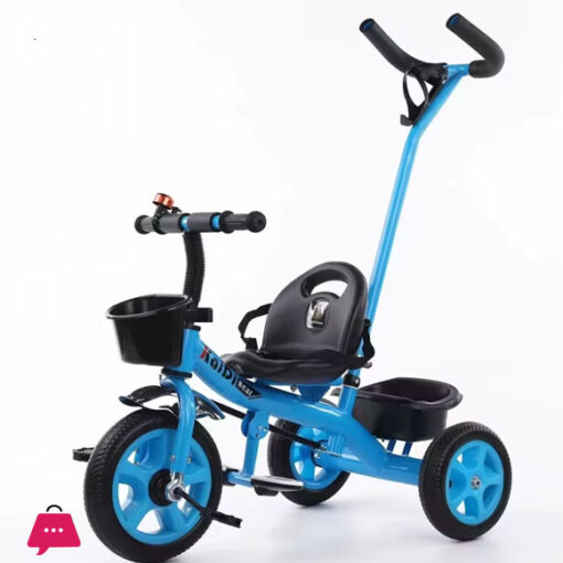 Tricycle Stroller 3 Wheel Pedal Bike 4 in 1 - Children Tricycle With Push Handle 3-5 years